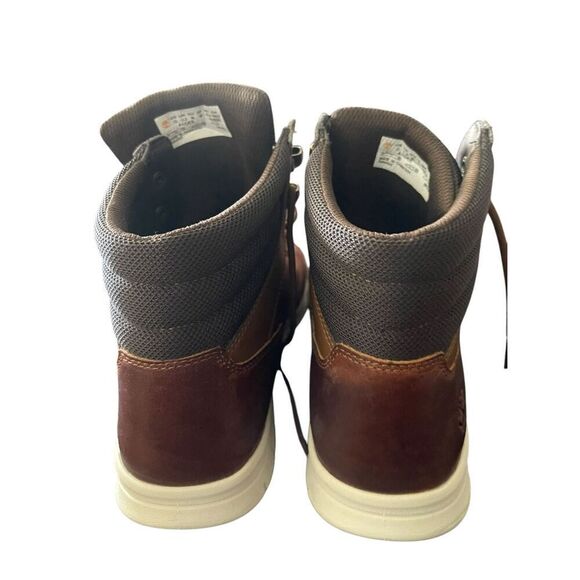 Timberland Mens Brown Leather Hoverlite Graydon Sneaker Boots Size 12 - Picture 12 of 13
